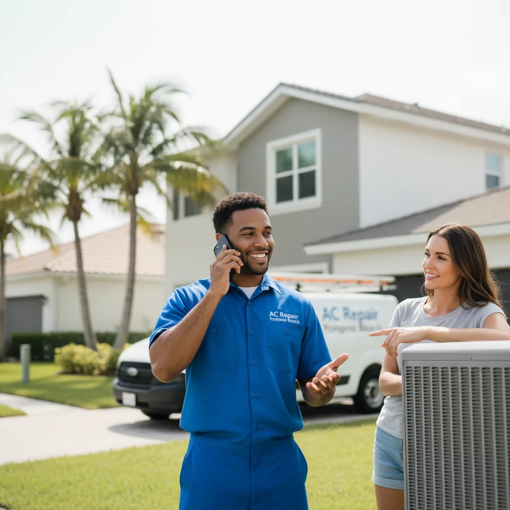 AC Repair Pompano Beach customer support in Haines
